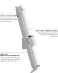 SinglePass Curl X 1.25” Ceramic Extra-Long Barrel Curling Iron - Professional Hair Care by T3 Micro at Capelli Salon Studio Saskatoon